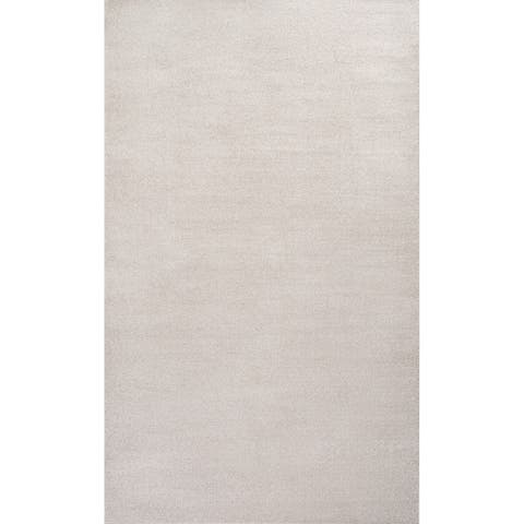 Haze Solid Low-Pile Area Rug
