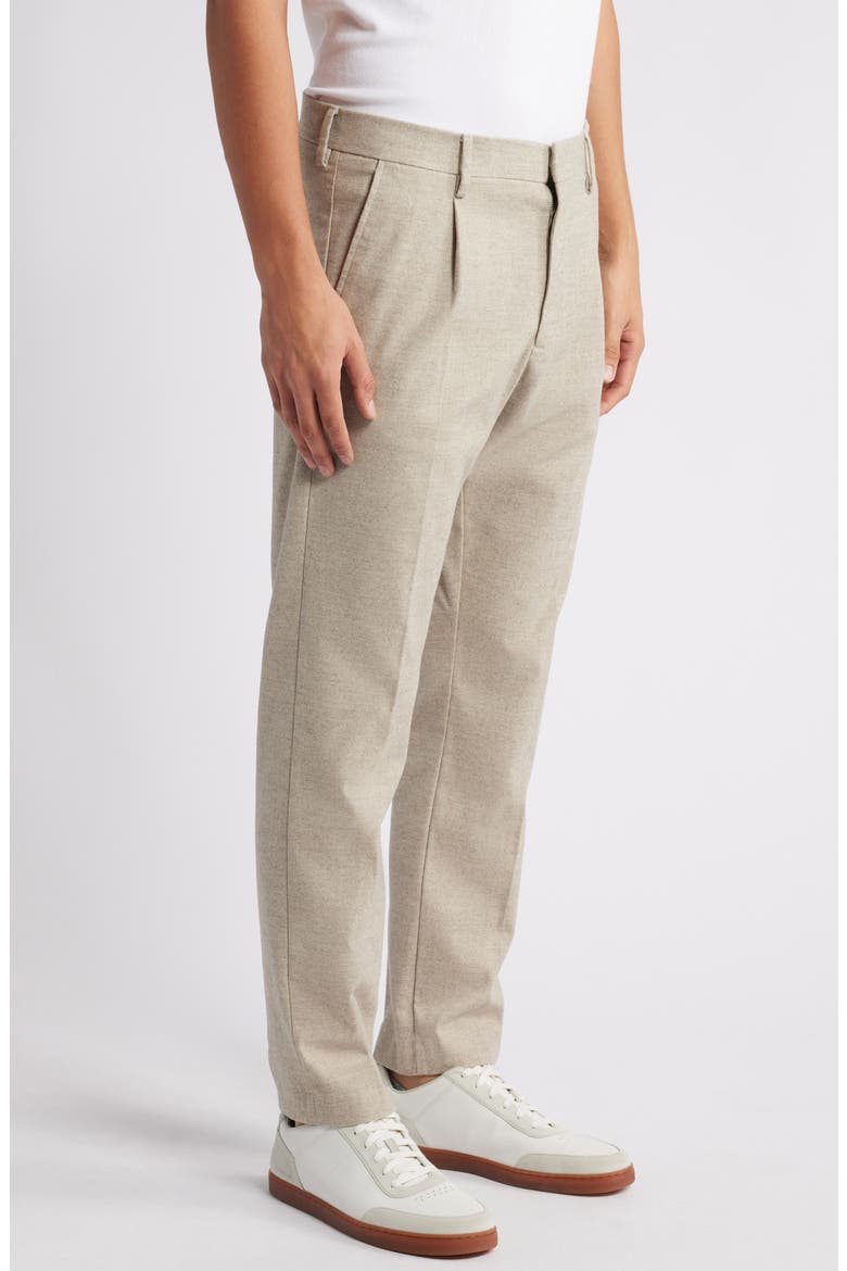 Bill 1067 Pleated Dress Pants, Alternate, color, CEMENT