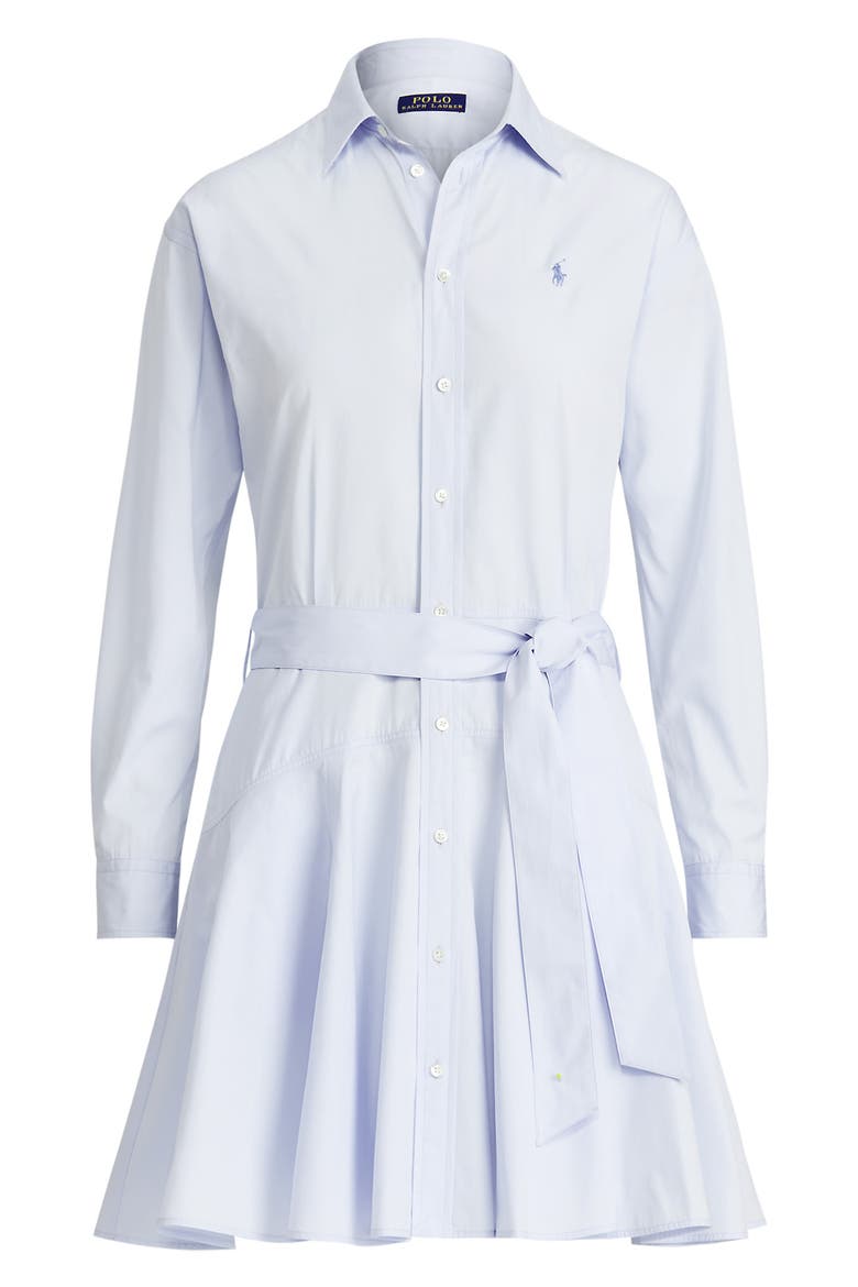 Shirtdress, Alternate, color, BERYL BLUE