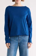 GO COUTURE Boat Neck Sweater