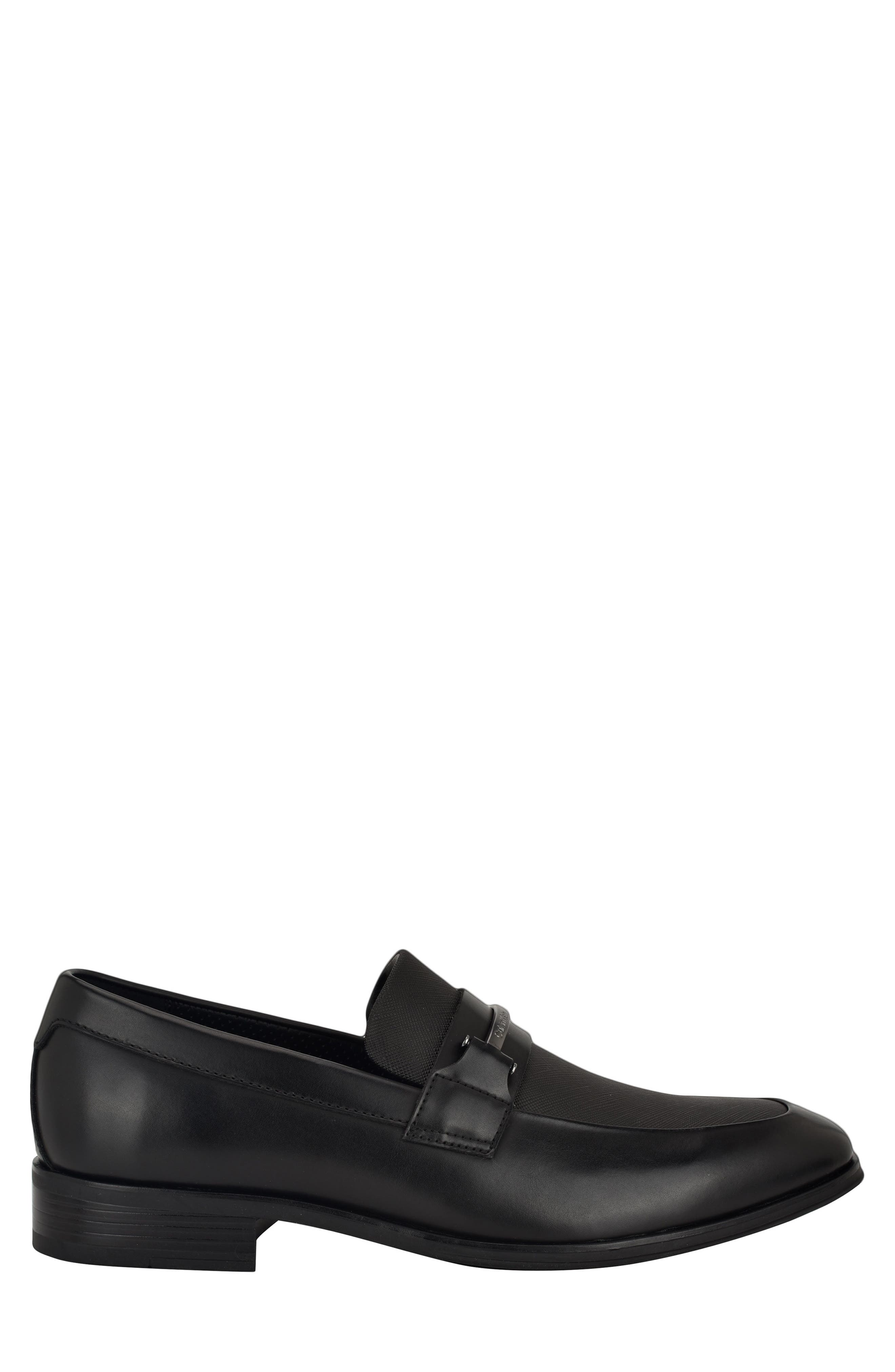 Calvin Klein Dael Bit Loafer, Alternate, color, Black