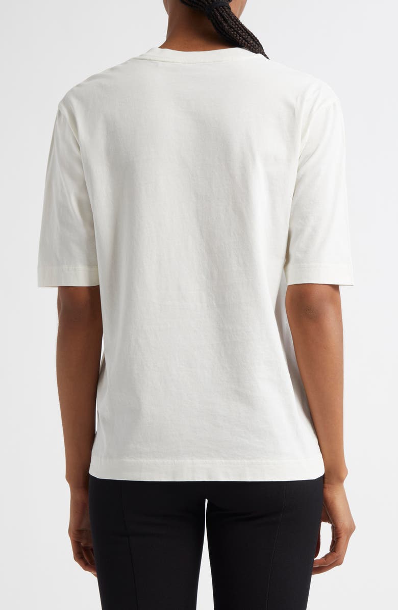 Moncler Logo Patch Cotton T-Shirt, Alternate, color, 