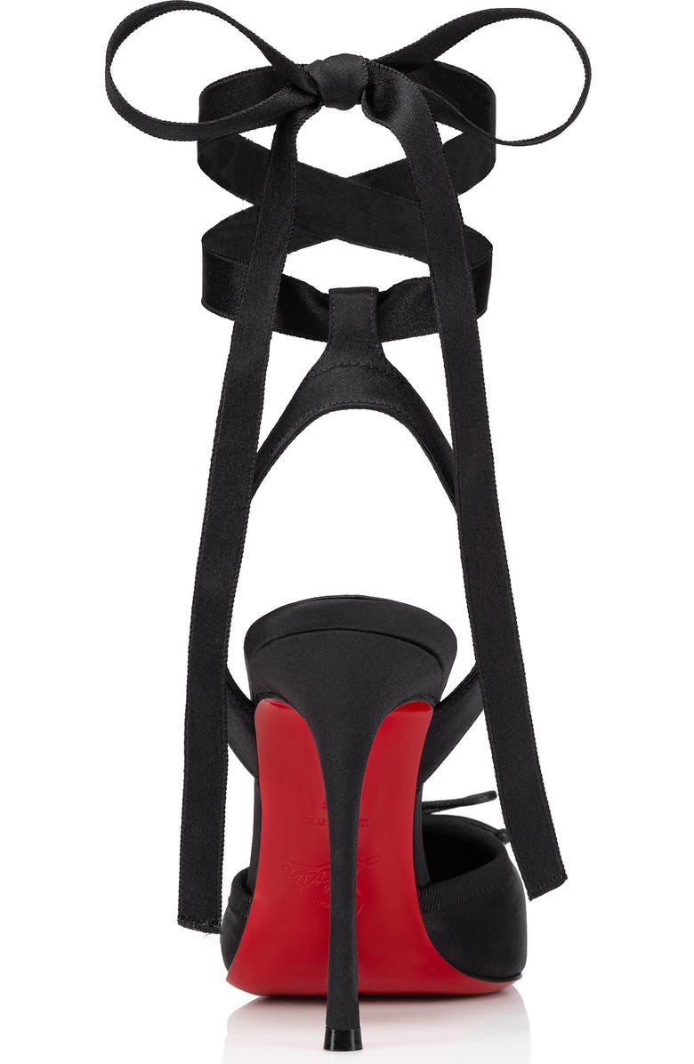 Christian Louboutin Cassia Lace-Up Slingback Pump, Alternate, color,