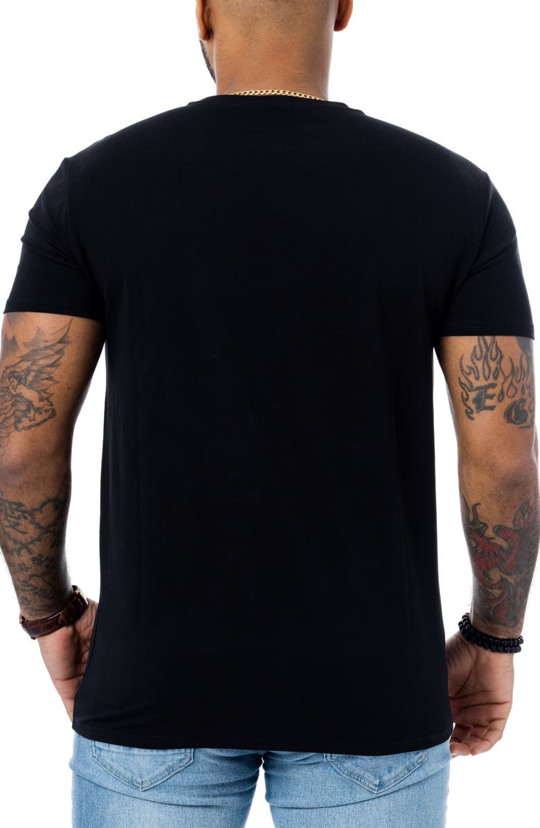 XRAY Royal Cheetah Rhinestone Graphic T-Shirt, Alternate, color,