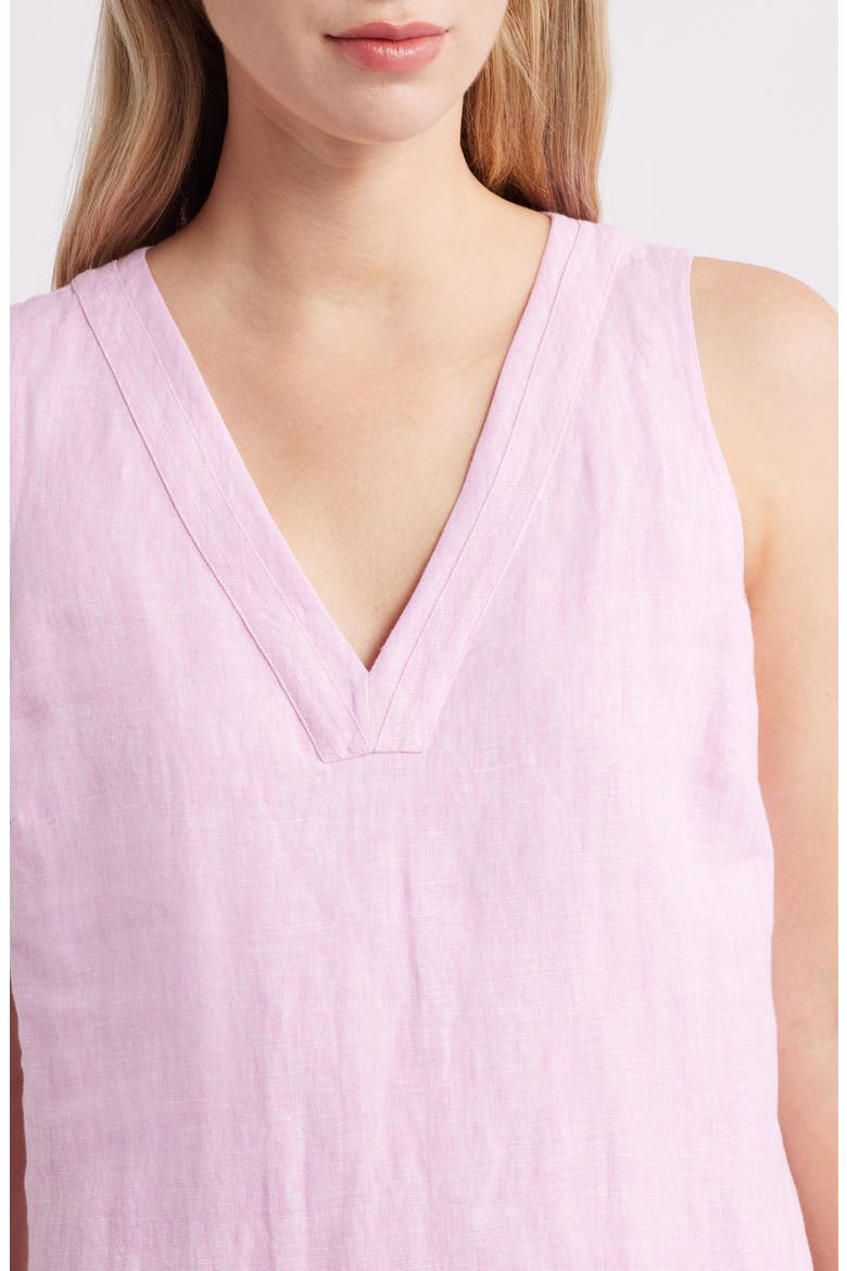 Two Palms Sleeveless Linen Shift, Alternate, color, LILAC CHIFFON