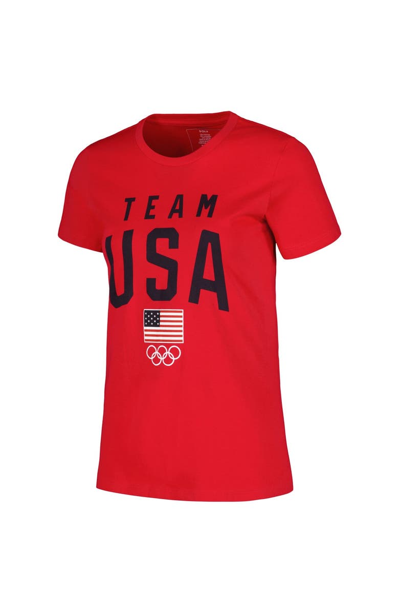 Outerstuff Women's Red Team USA T-Shirt, Alternate, color, 