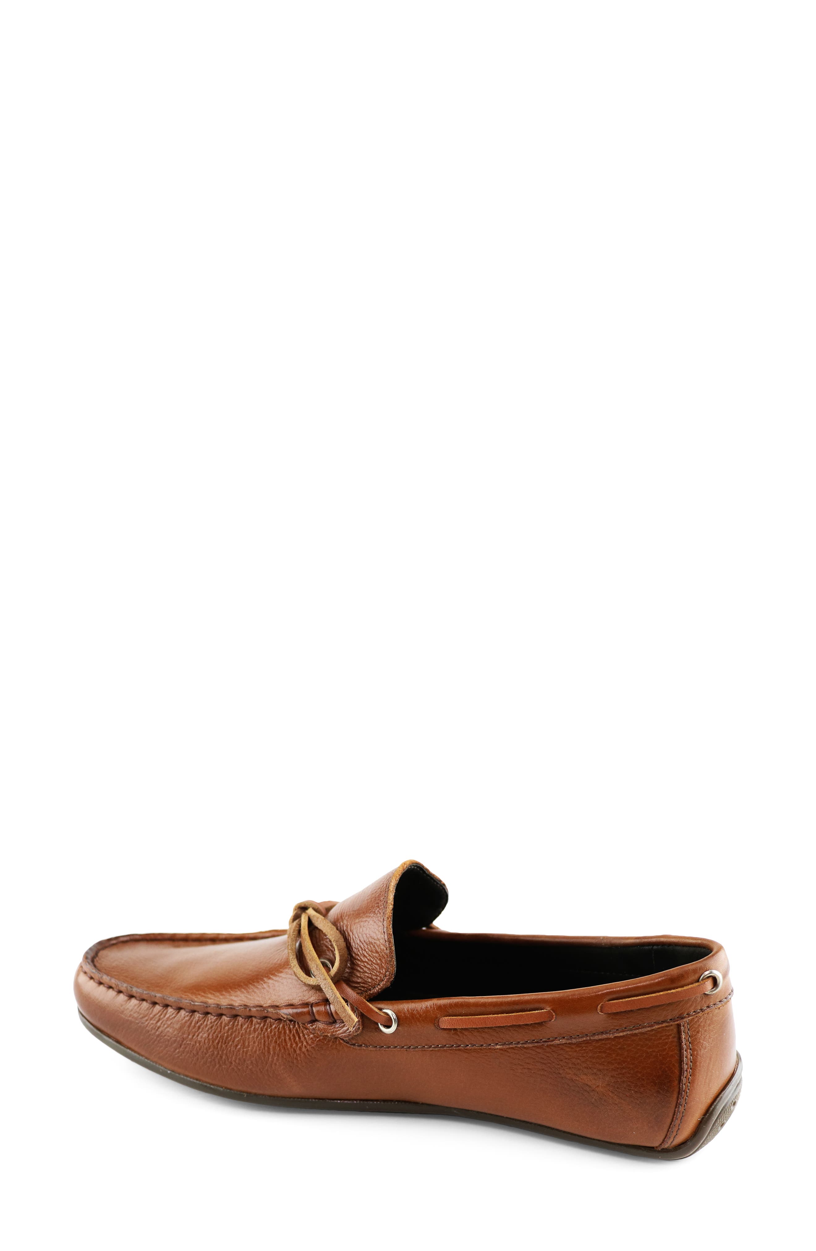 Somerville Leather Loafer, Alternate, color, COGNAC GRAINY