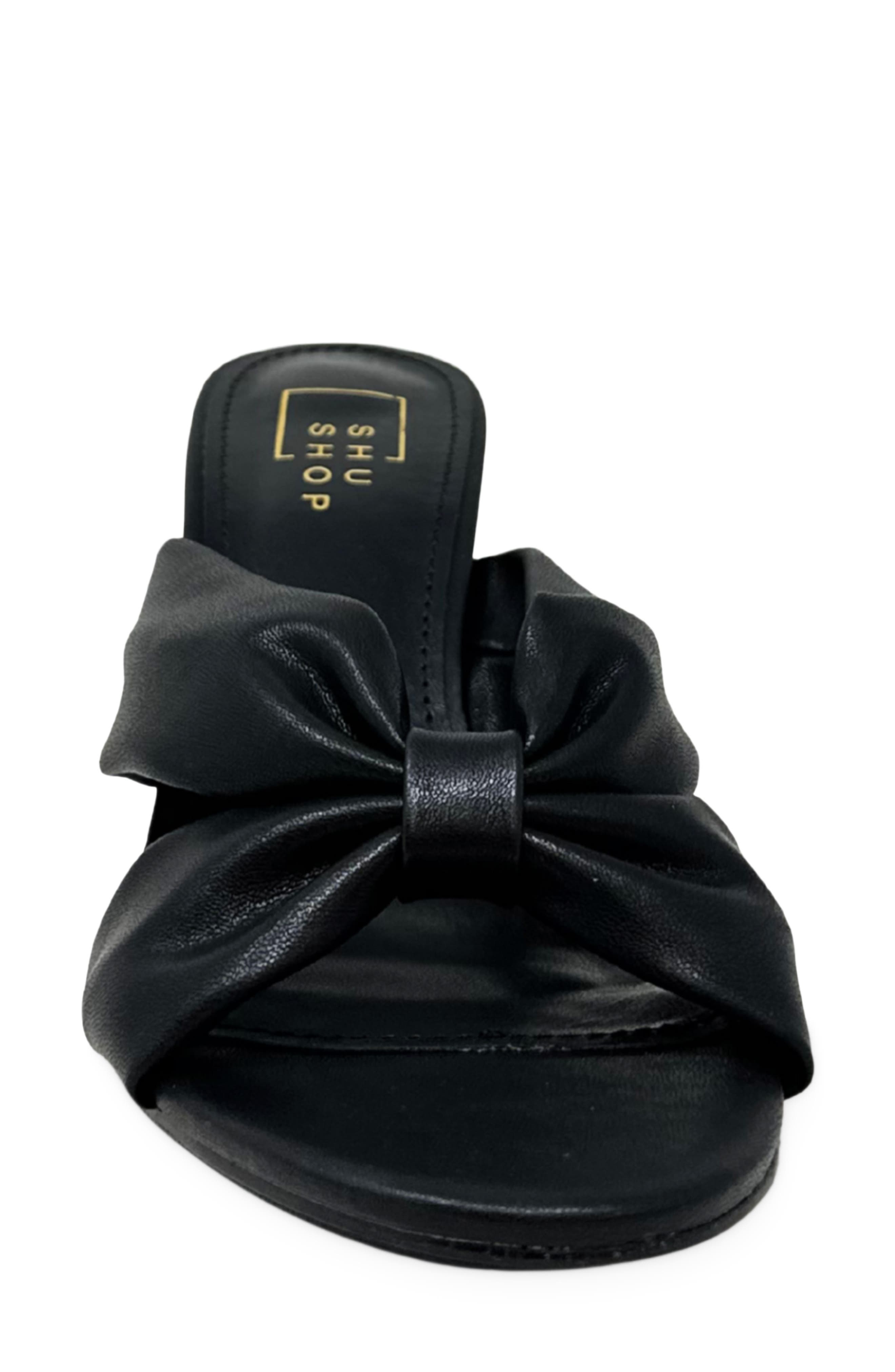 SHUSHOP Felicity Sandal, Alternate, color, Black