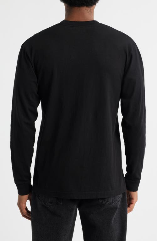 Afield Out Terrain Long Sleeve Graphic T-shirt In Black
