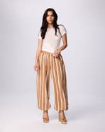 THEO The Label Ismene Stripe Harem Pant