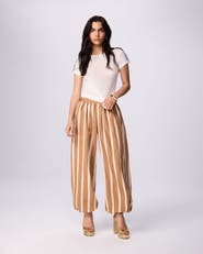 THEO The Label Ismene Stripe Harem Pant