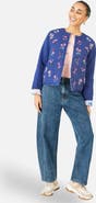 Yumi Floral Embroidery Cotton Jacket