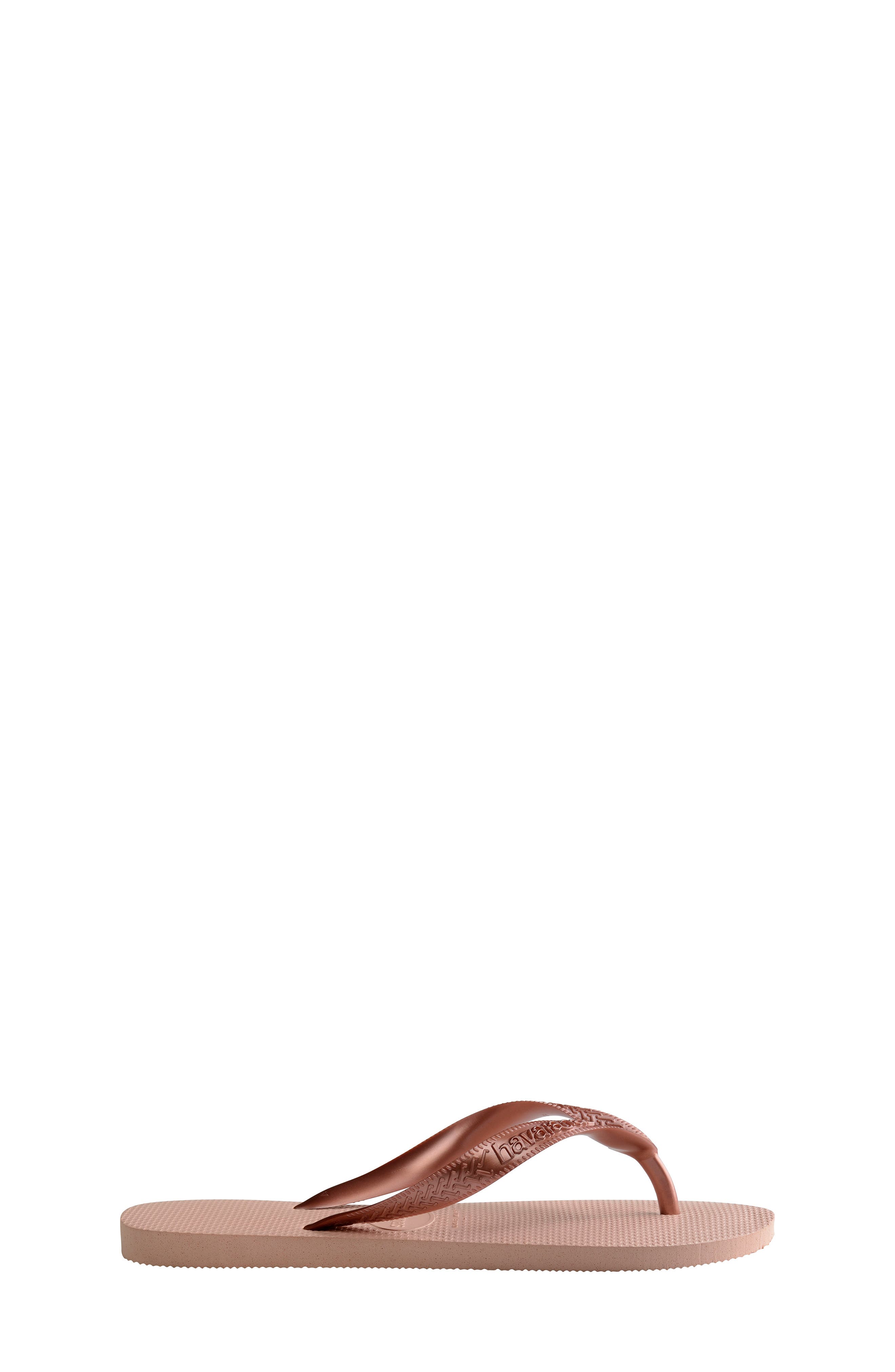 Havaianas Kids' Top Tiras Flip Flop, Alternate, color, Ballet Rose