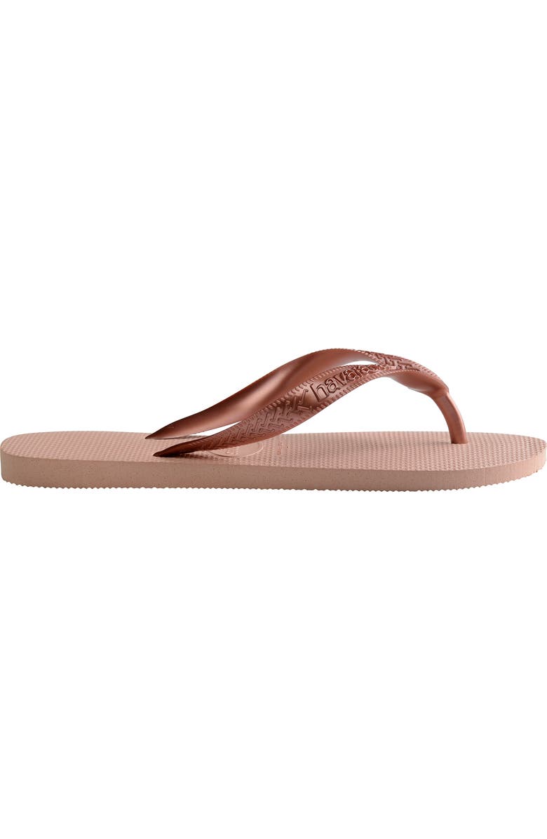 Havaianas Kids' Top Tiras Flip Flop, Alternate, color, Ballet Rose
