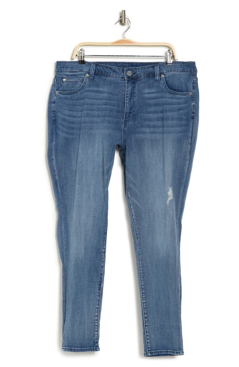 KUT from the Kloth Katy Distressed Boyfriend Jeans, Alternate, color, 