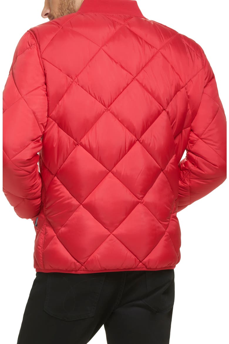 Reversible Quilted Jacket, Alternate, color, DEEP RED
