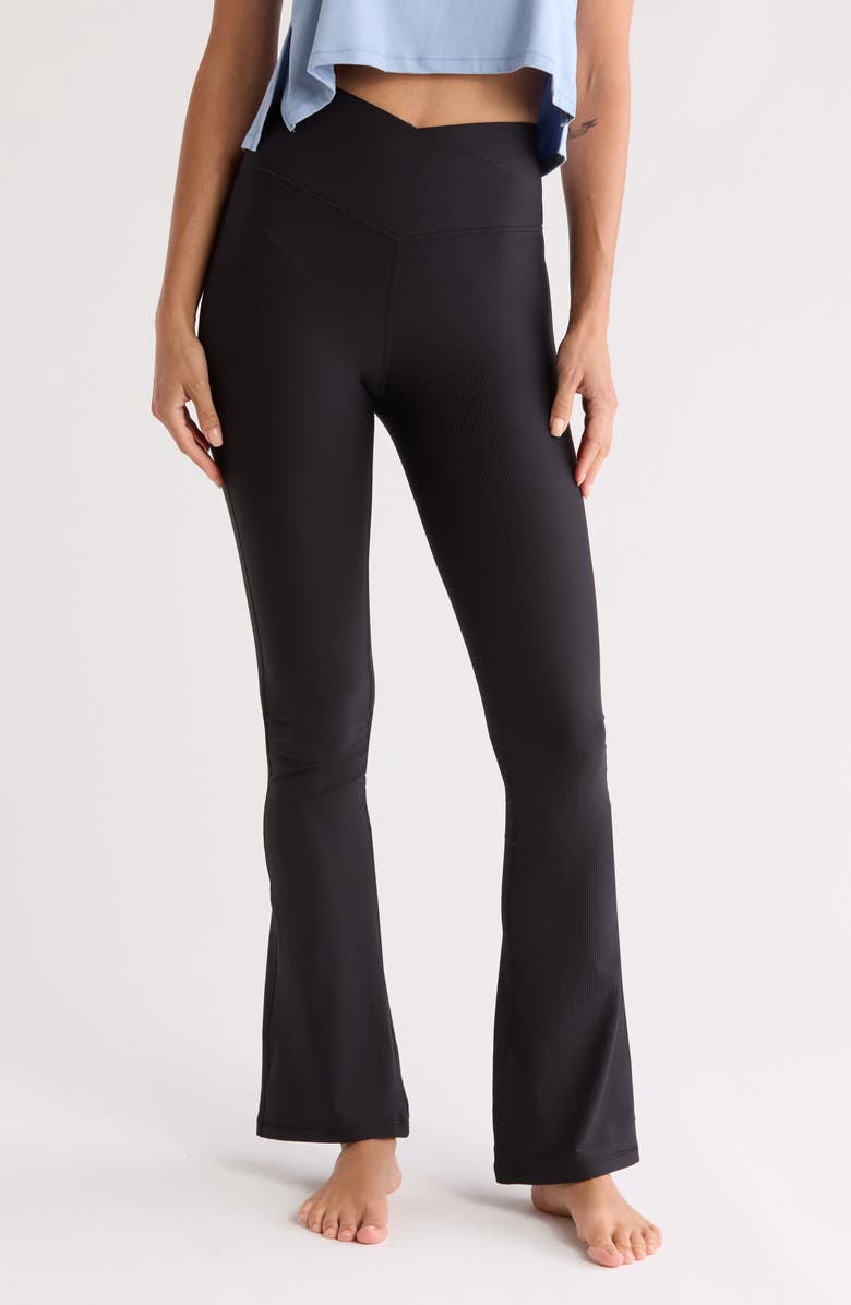 YOGALICIOUS Felix Sophia Flare Leg Pants, Main, color,