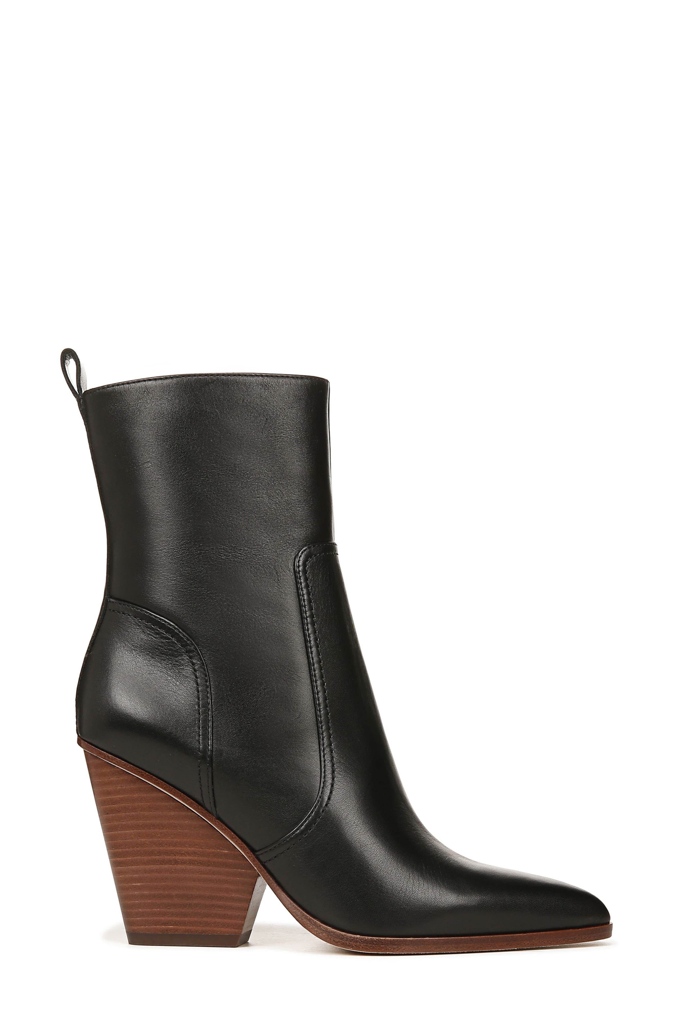 Veronica Beard Logan Pointed Toe Bootie, Alternate, color, 