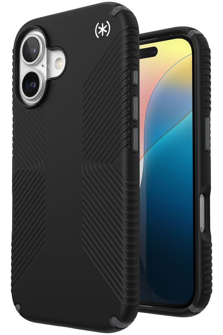 Presidio2 Grip MagSafe Case with for Apple iPhone 16, Alternate, color, Black