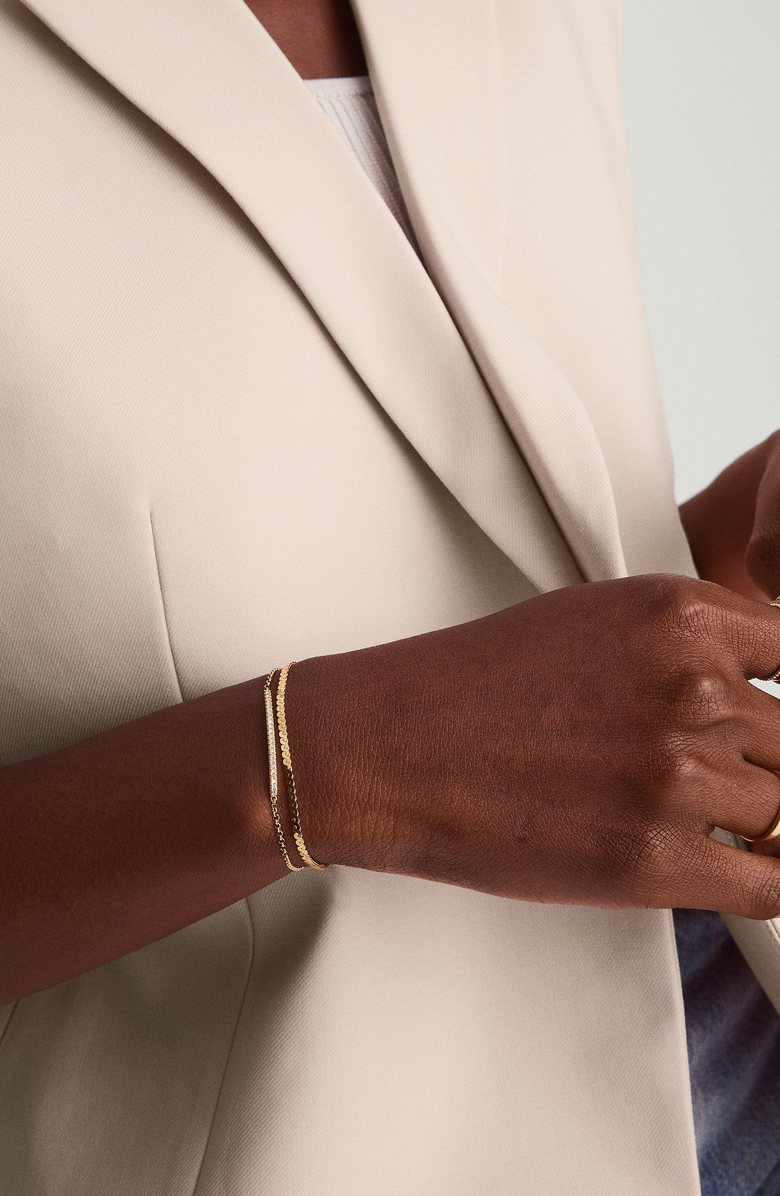 MEJURI Serpentine Chain Bracelet, Alternate, color, 14K Yellow Gold