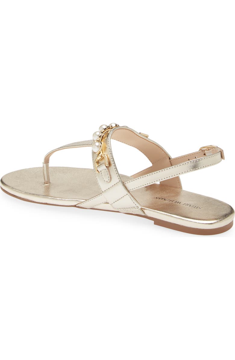 Stuart Weitzman Pearla T-Strap Slingback Sandal, Alternate, color,