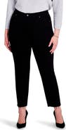 NIC+ZOE Raw Hem Ankle Straight Leg Jeans
