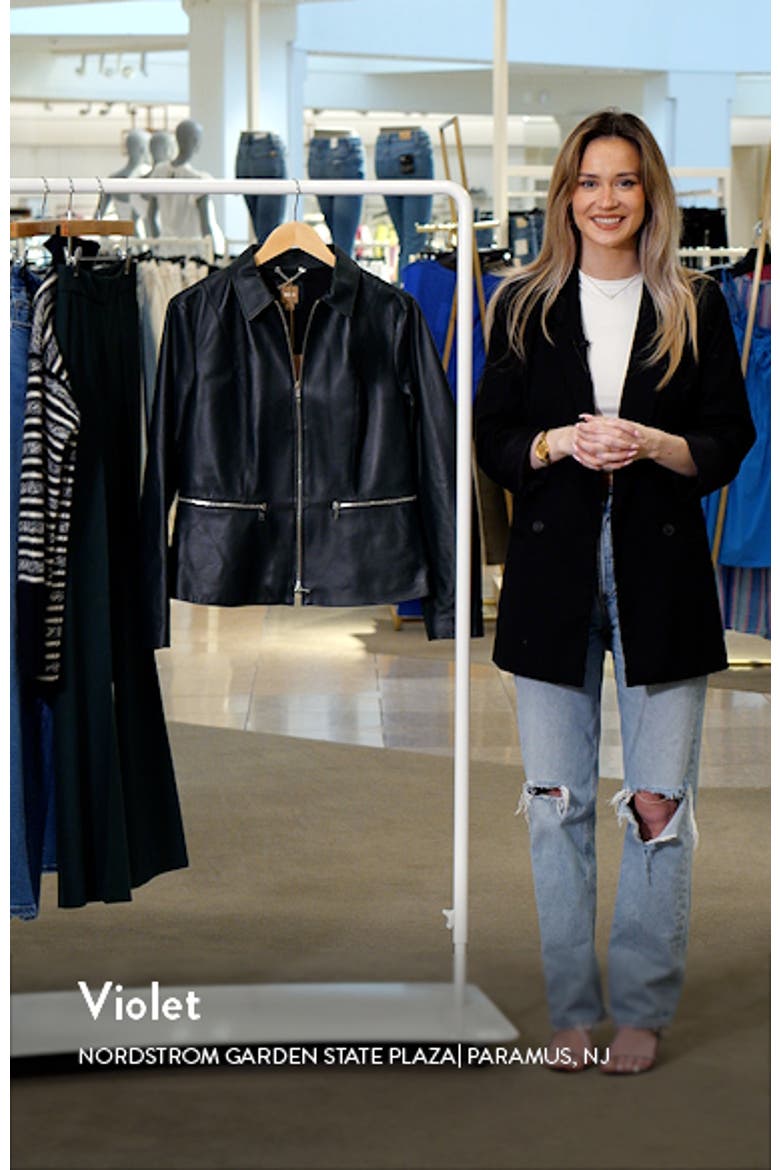 Salomea Leather Jacket video