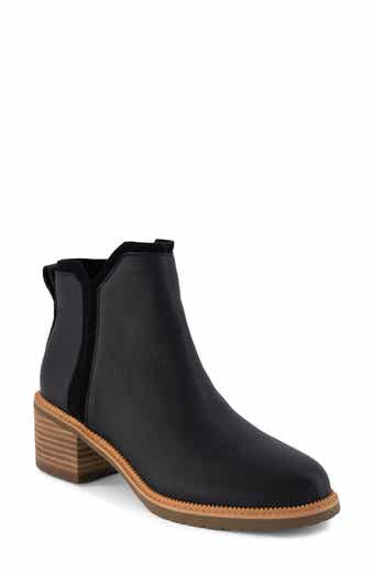 Hailey Water Resistant Leather Bootie