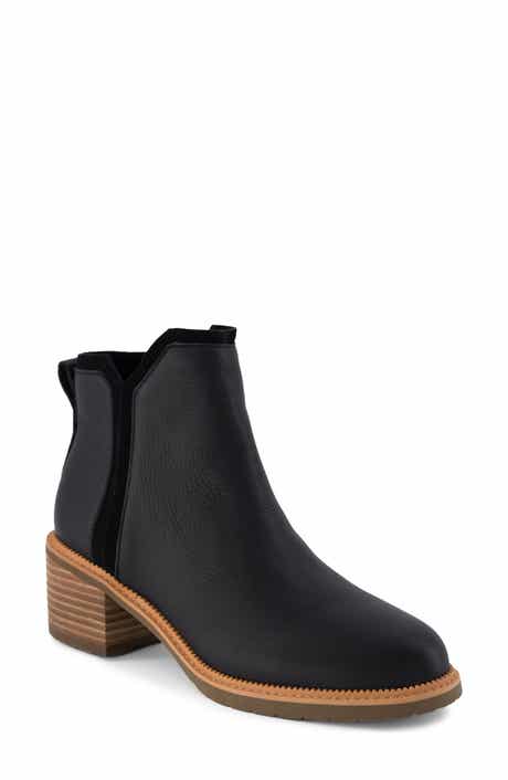 Hailey Water Resistant Leather Bootie