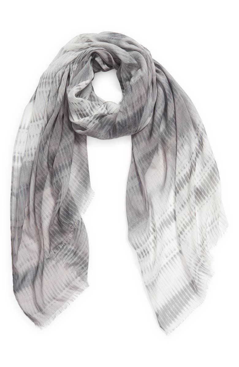 Nordstrom Print Modal & Silk Scarf, Alternate, color,