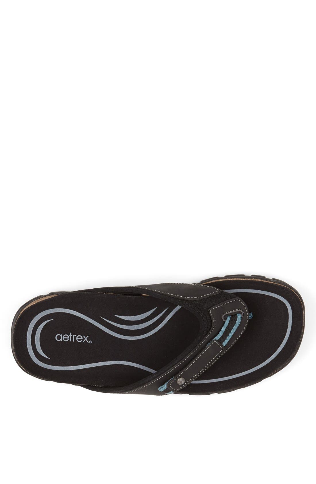 Aetrex 'Monterey' Sandal, Alternate, color, 