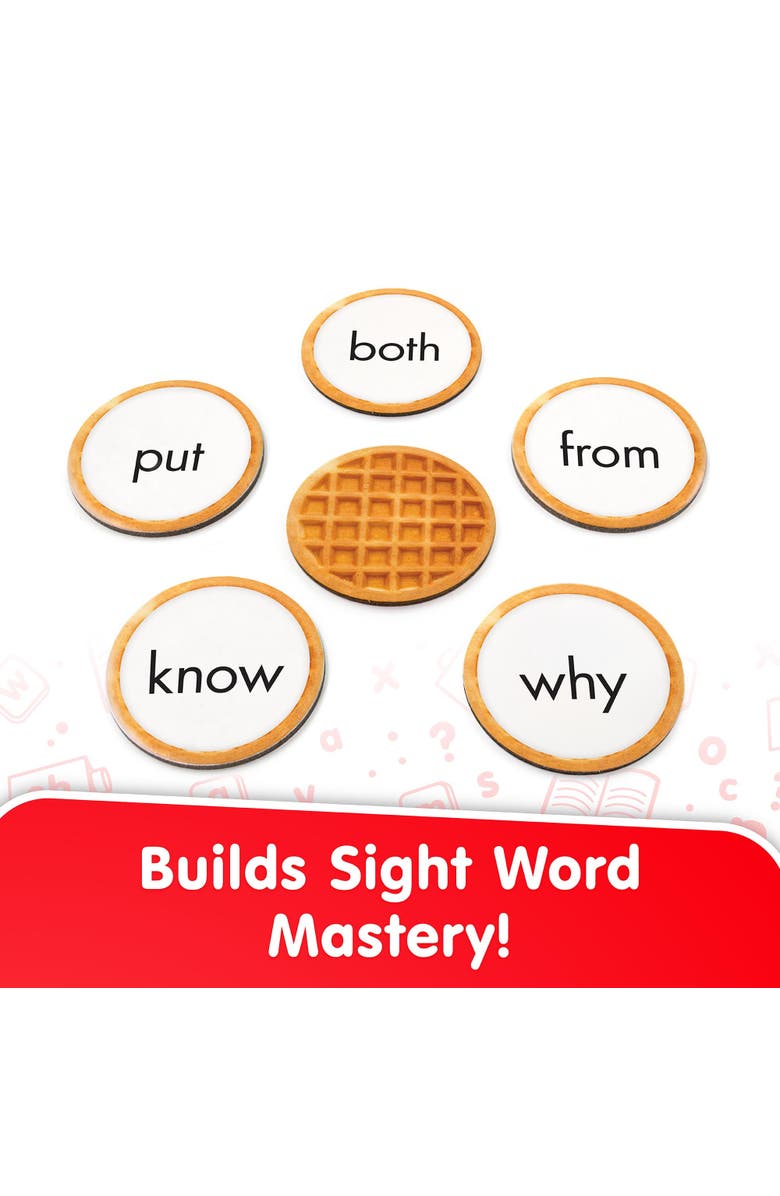 Junior Learning Sight Word Snacks Reading Game, Alternate, color, Multicolored