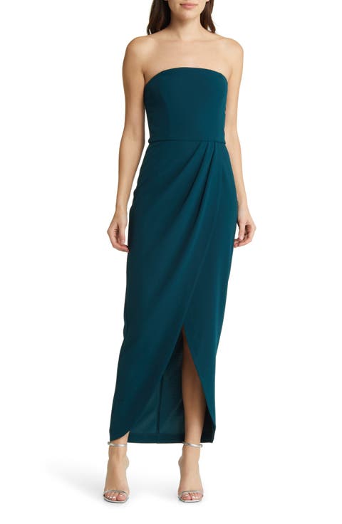 The Angelique Strapless Tulip Gown
