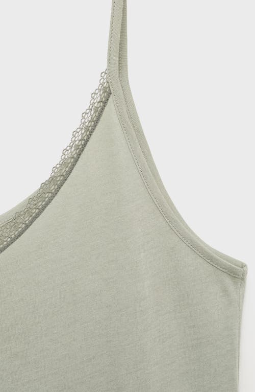 Mango Lace Trim Nightgown