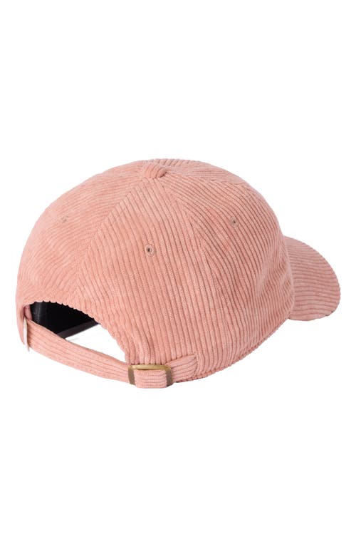 O'neill Kids' Irving Corduory Dad Hat In Pink