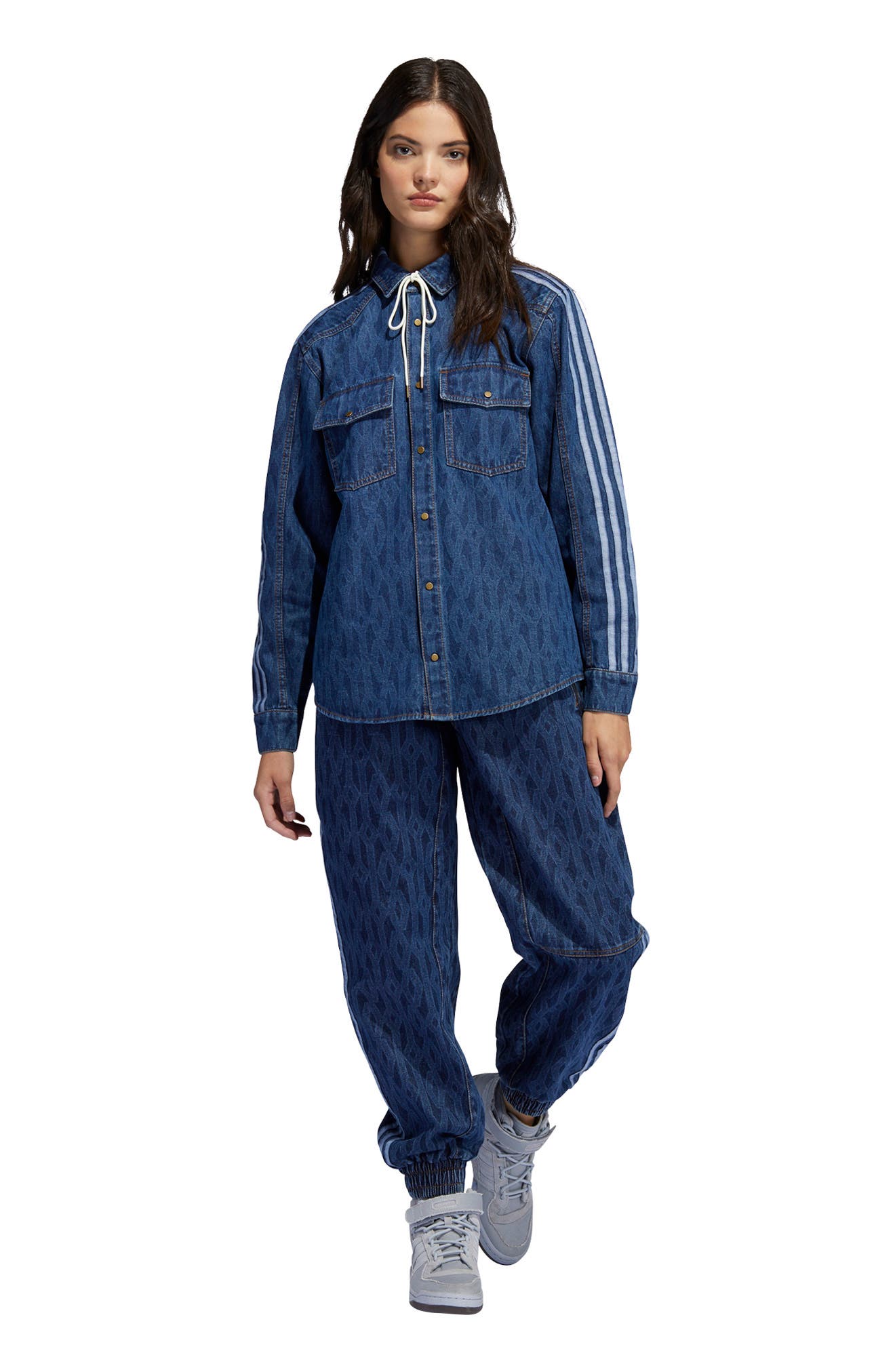 adidas x IVY PARK Women's Oversize Denim Shirt | Nordstromrack