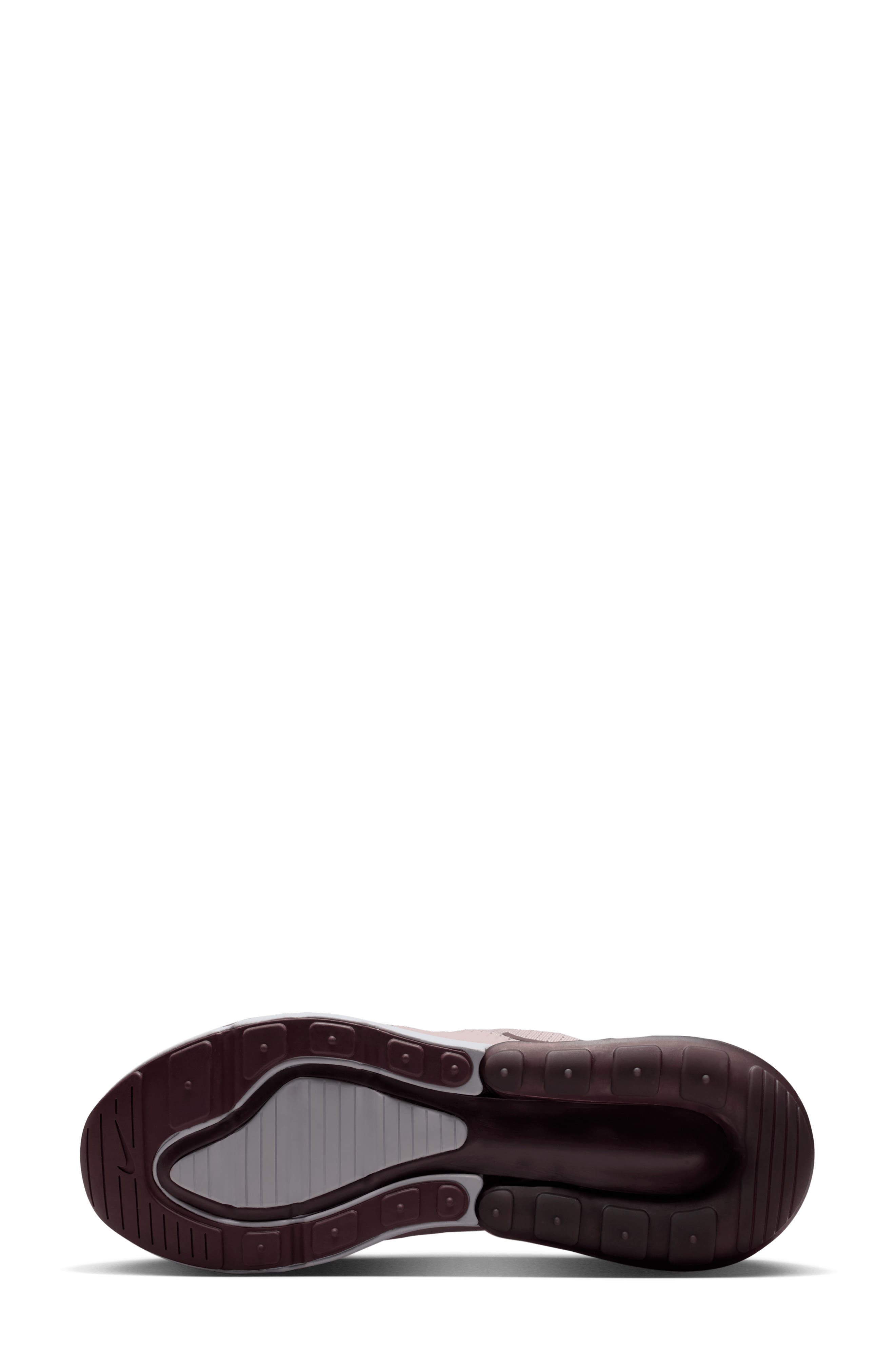 Nike Air Max 270 Sneaker, Alternate, color, Clay Red/ Burgundy Crush