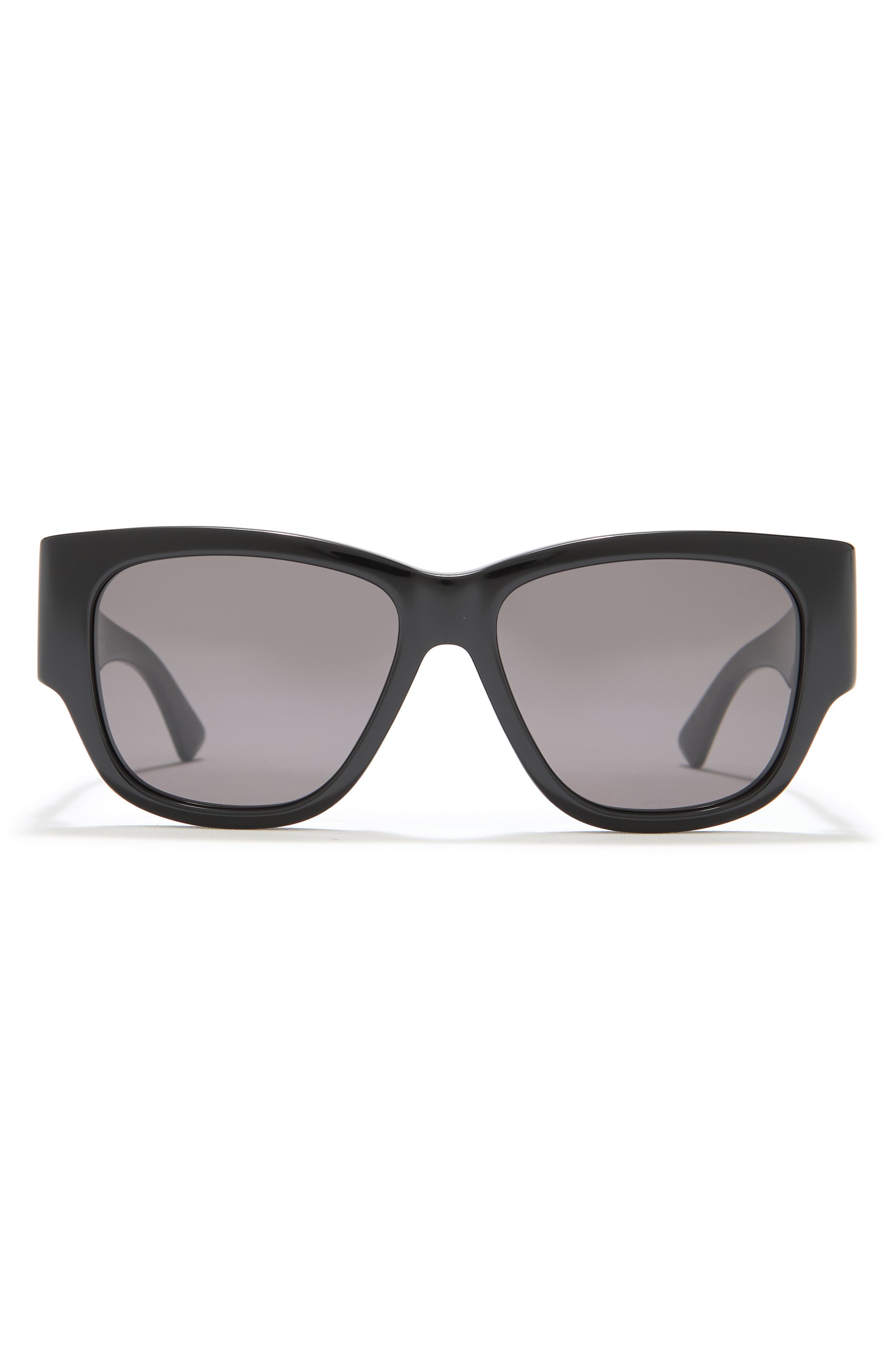 Bottega Veneta 55mm Square Sunglasses