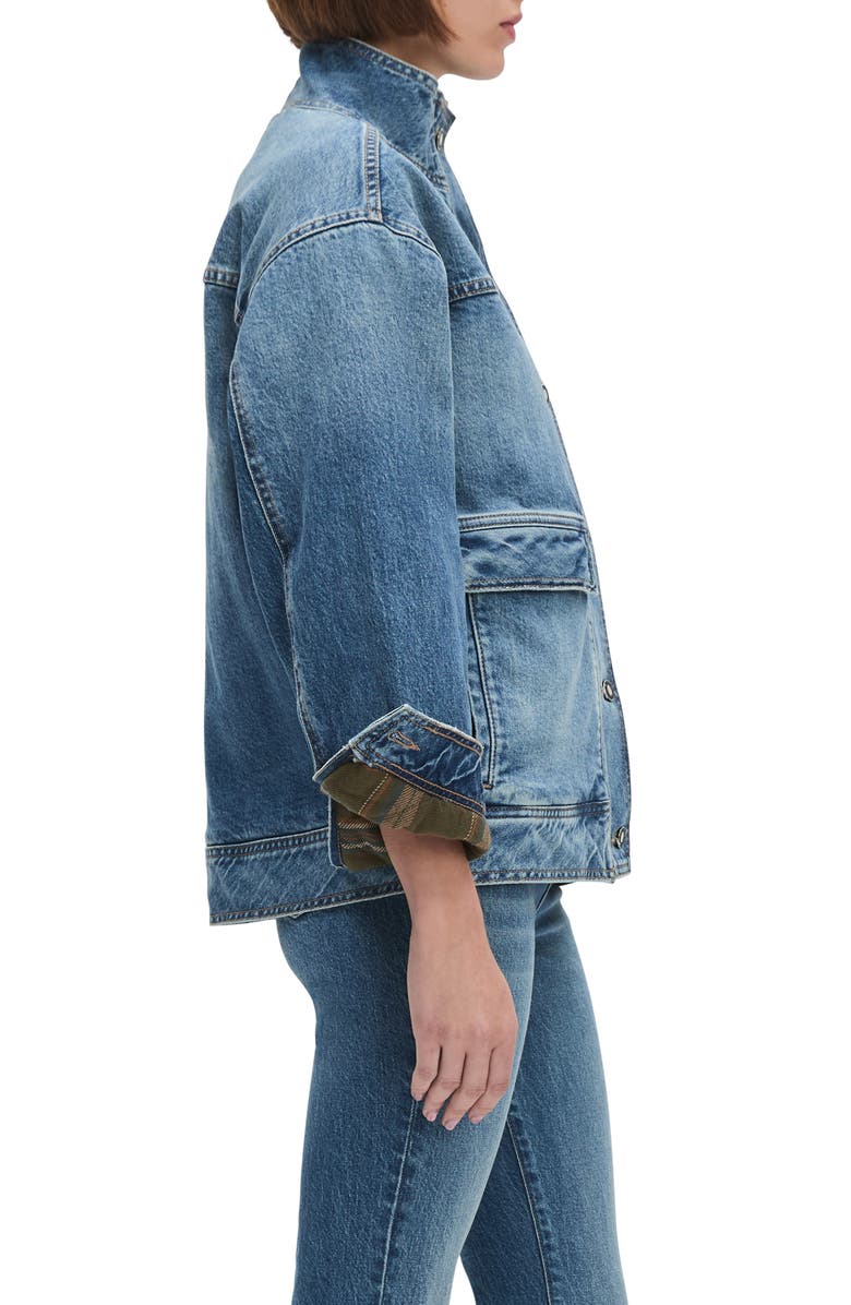 Favorite Daughter The Margot Denim Jacket, Alternate, color, Beacon