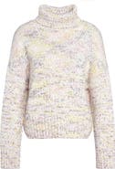 Barbour Berryman Marled Cotton Blend Turtleneck Sweater