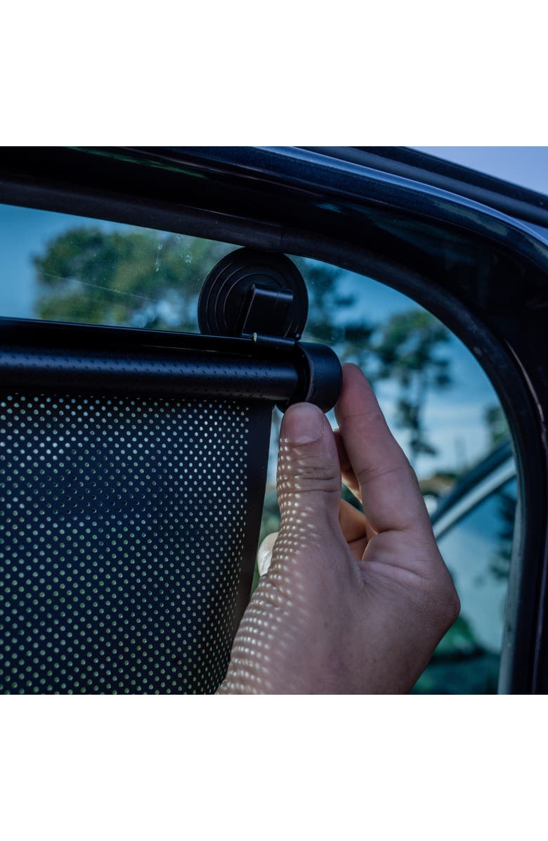 ezimoov Sun Shade Suction Cup Window 2 pack, Alternate, color, Black