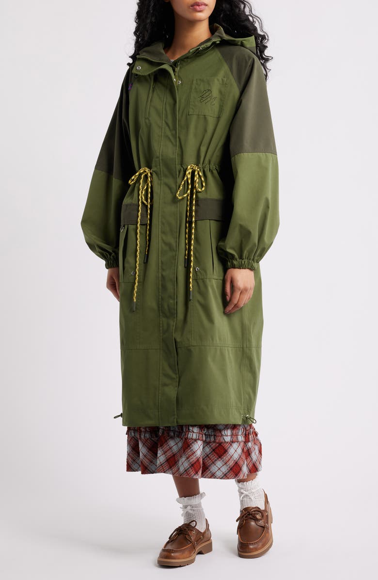 Damson Madder Logan Hooded Raincoat, Alternate, color,