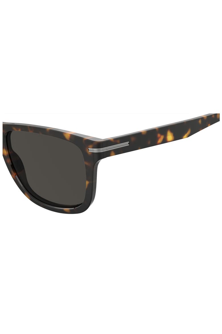 55mm Square Sunglasses, Alternate, color, HAVANA