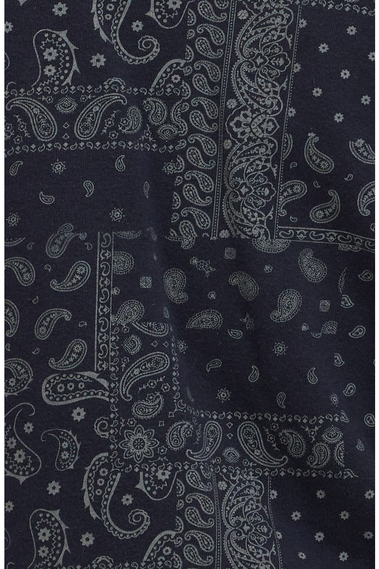 Maida Classic Paisley Bomber Jacket, Alternate, color, GALAXY
