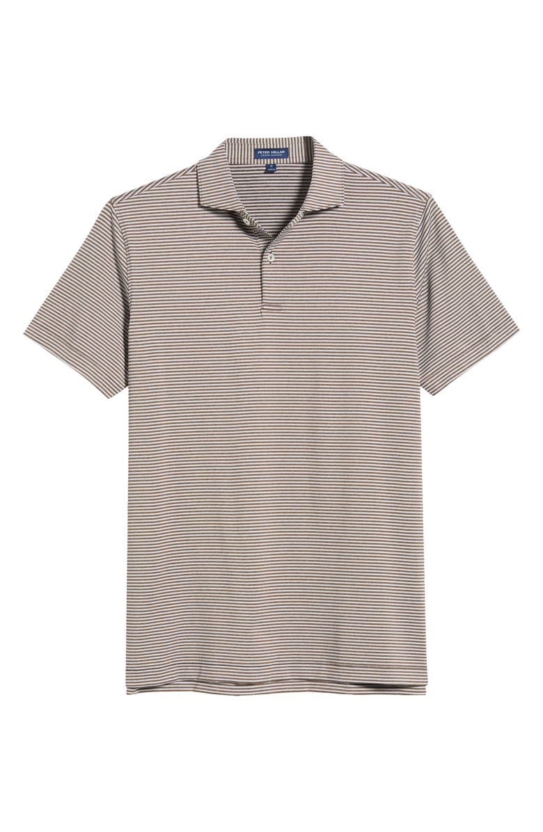 Ambrose Stripe Performance Jersey Polo