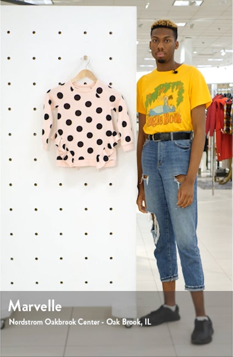 Kids' Ruffle Fleece Tunic Top, sales video thumbnail