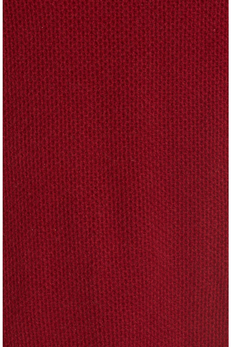 Knit Cashmere Infinity Scarf, Alternate, color, RED CORDOVAN