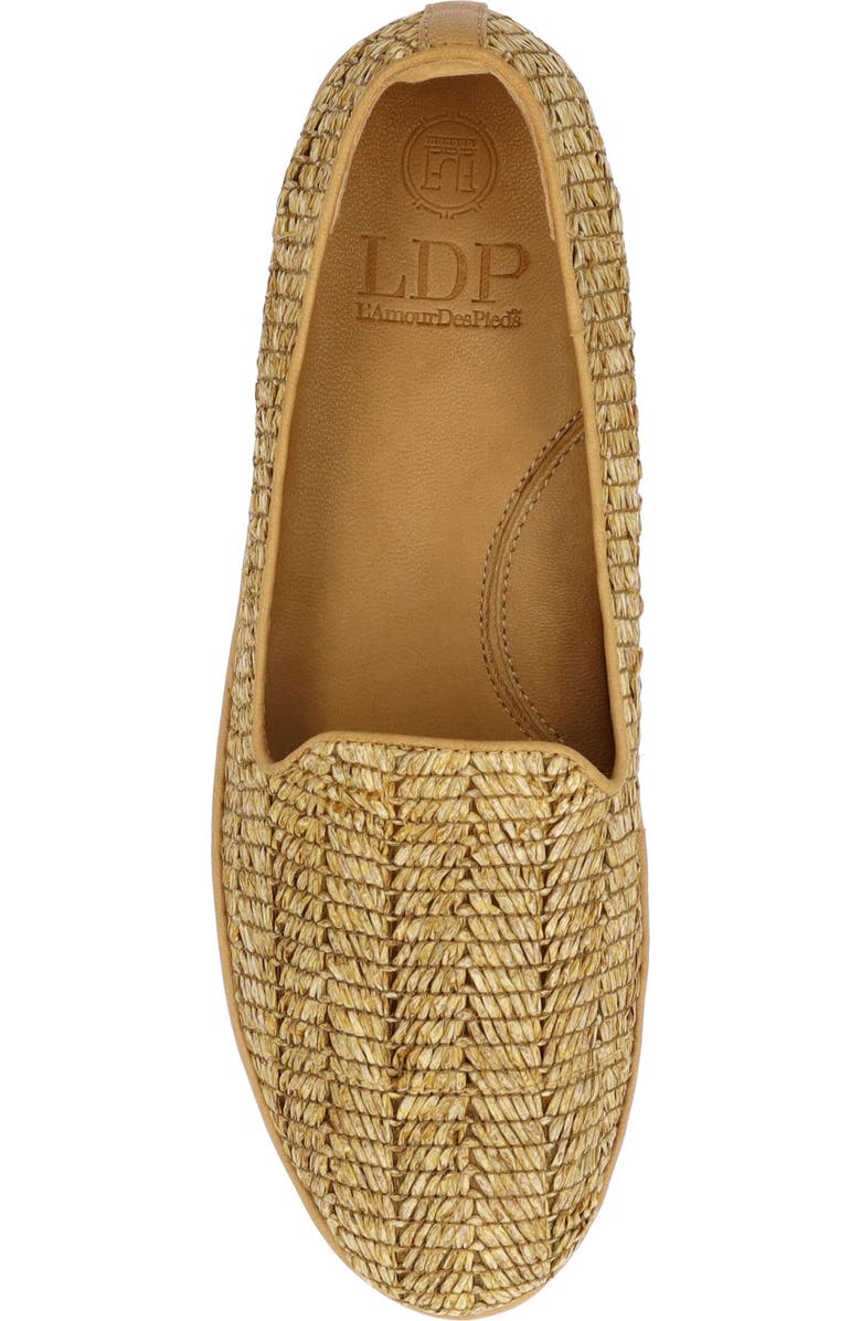 L'Amour des Pieds Carlow Woven Loafer, Alternate, color, Natural