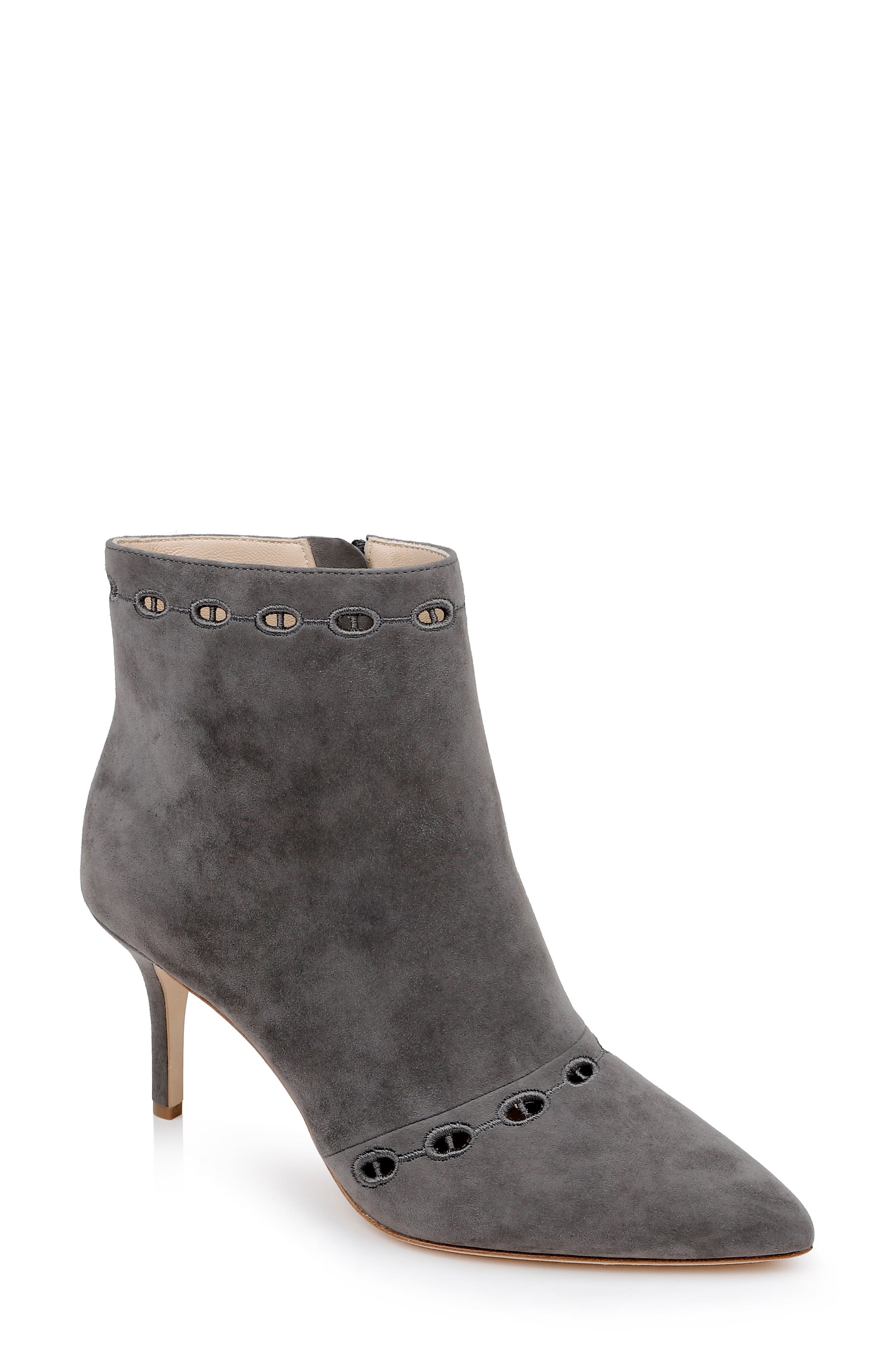 L'AGENCE Chantae Pointed Toe Bootie, Main, color, 