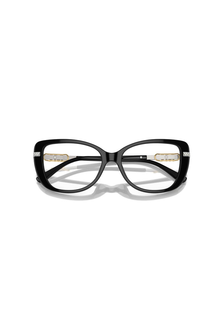 54mm Cat Eye optical glasses, Alternate, color, Black